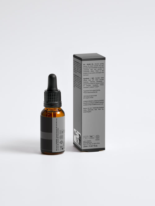 Softening Beard Oil, HAMPA & CANNABIDIOL